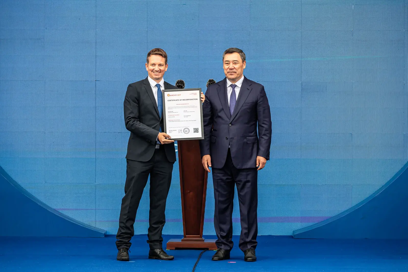 Photo from the Tamchy SFIT launch ceremony